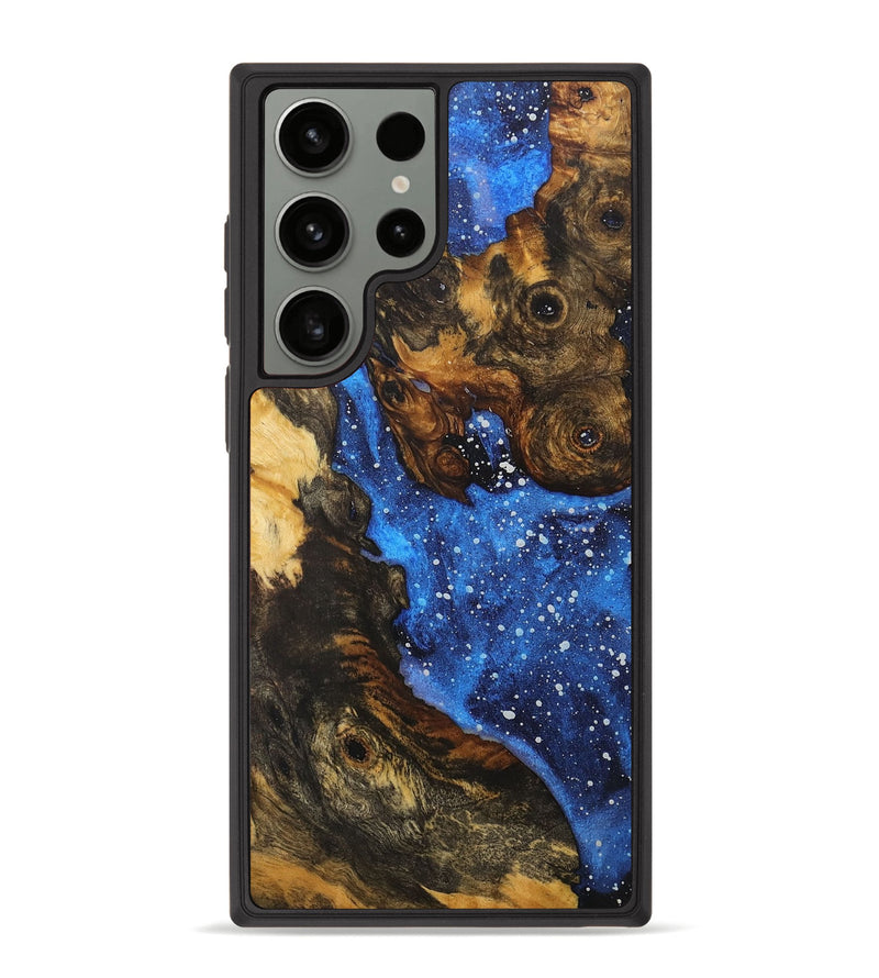 Galaxy S23 Ultra Wood+Resin Phone Case - Leonel (Cosmos, 706110)