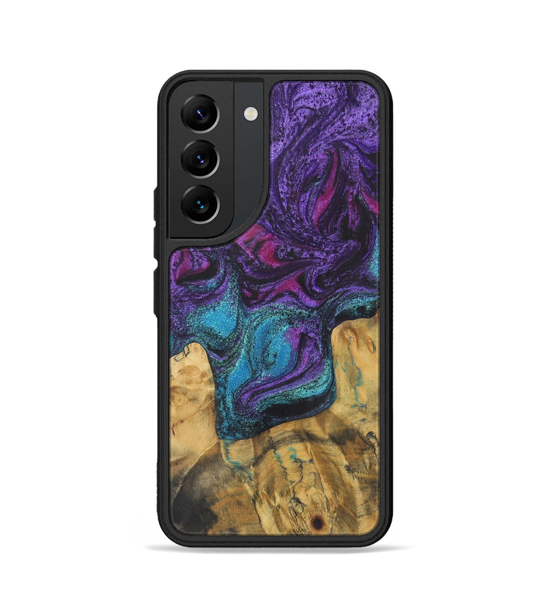 Galaxy S22 Wood+Resin Phone Case - Grayson (Ombre, 706238)