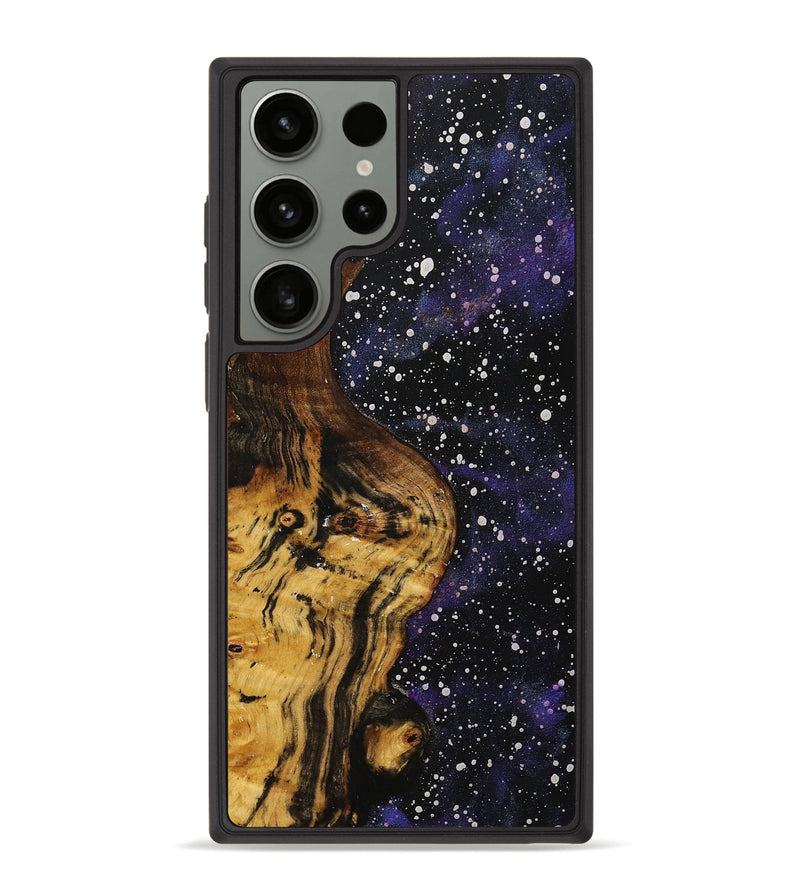 Galaxy S23 Ultra Wood+Resin Phone Case - Ezekiel (Cosmos, 706437)