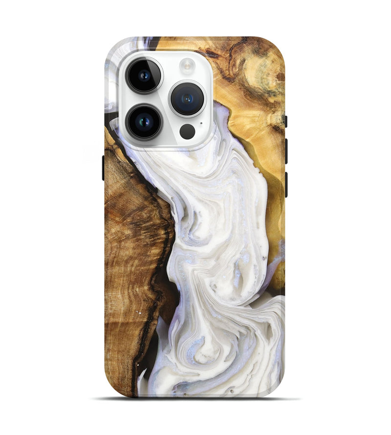 iPhone 15 Pro Wood+Resin Live Edge Phone Case - Maria (The Lab, 706486)