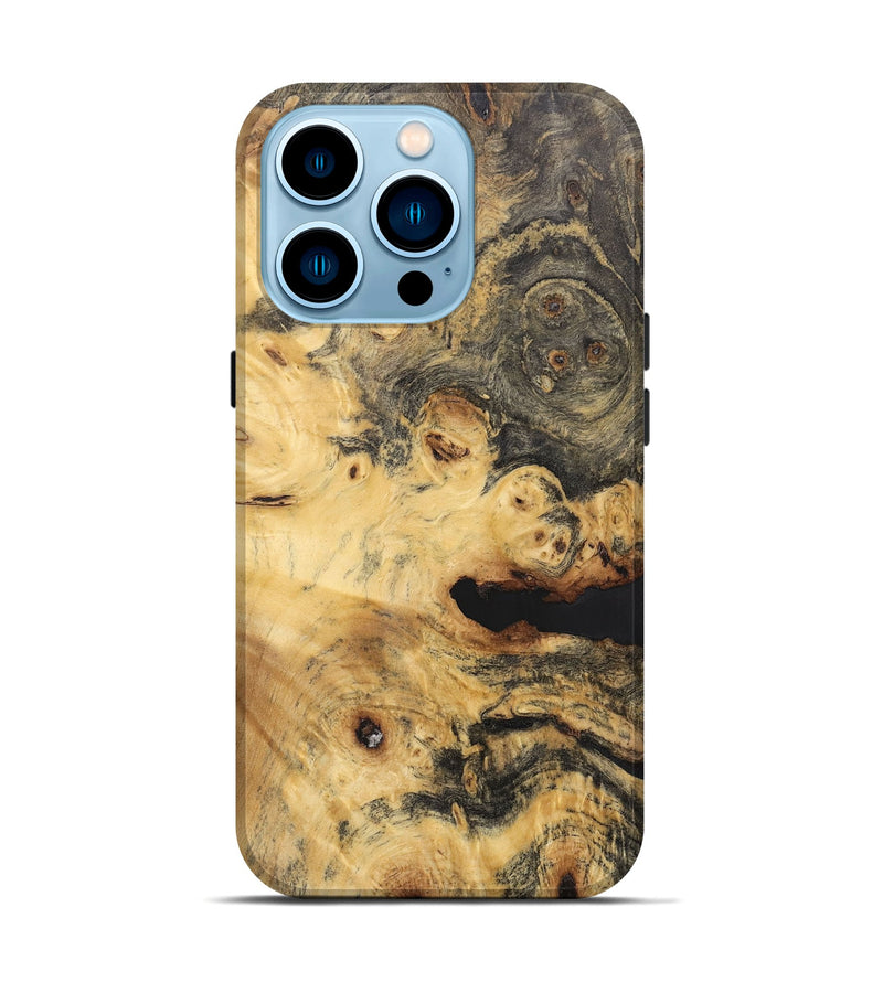 iPhone 14 Pro  Live Edge Phone Case - Rylee (Wood Burl, 706517)