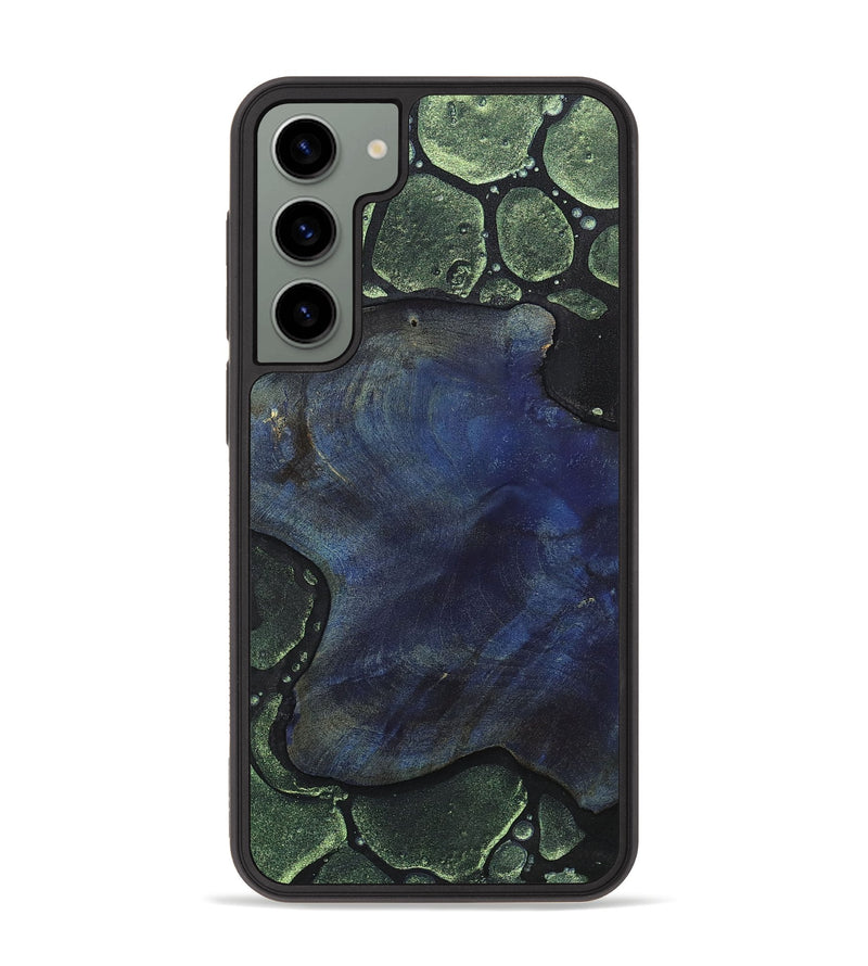 Galaxy S23 Plus Wood+Resin Phone Case - Charity (Chameleon, 706556)