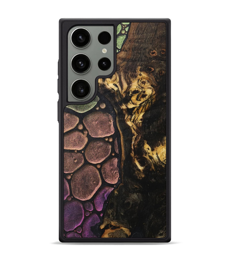Galaxy S24 Ultra Wood+Resin Phone Case - Rosalie (Chameleon, 706659)