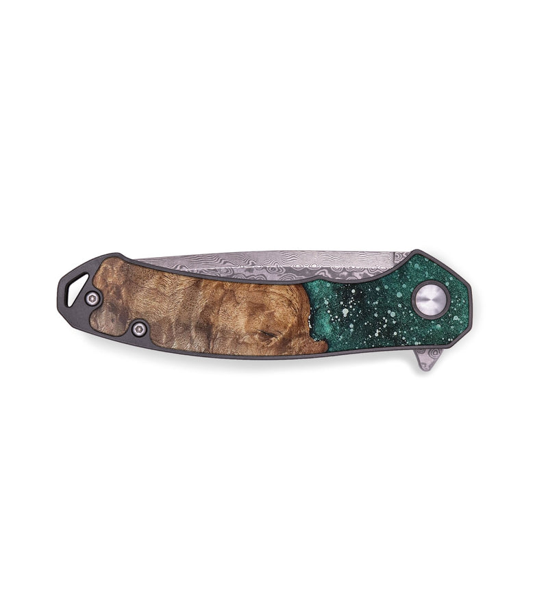 EDC Wood+Resin Pocket Knife - Archer (Cosmos, 706847)