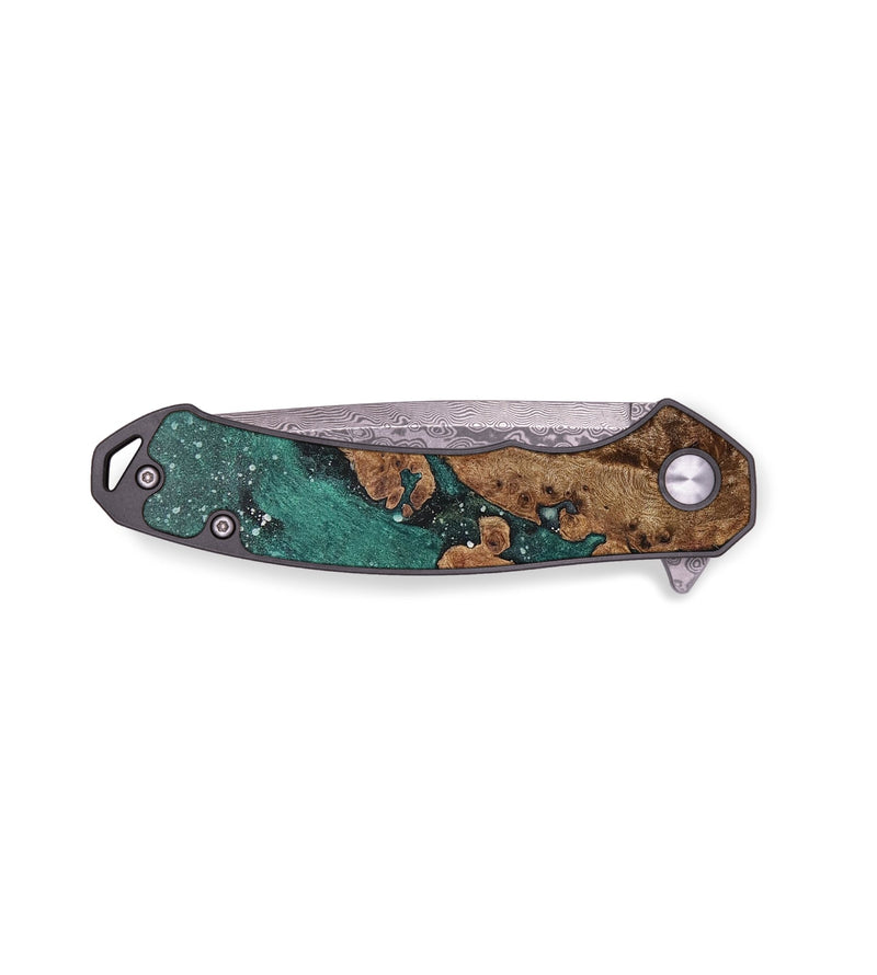 EDC Wood+Resin Pocket Knife - Tyler (Cosmos, 706848)