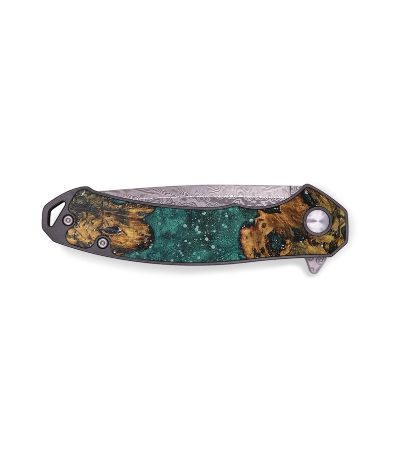 EDC Wood+Resin Pocket Knife - Alina (Cosmos, 706849)