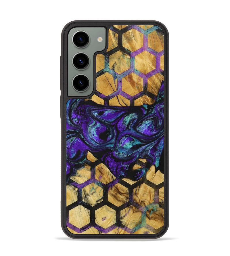 Galaxy S23 Plus Wood+Resin Phone Case - Shawn (Pattern, 706959)