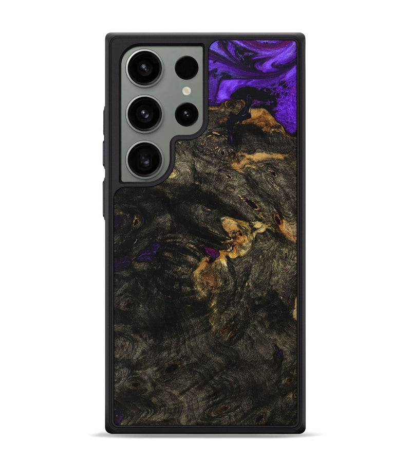 Galaxy S24 Ultra Wood+Resin Phone Case - Richard (Wood Burl, 706971)