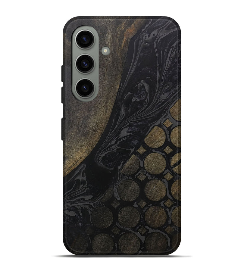 Galaxy S24 Plus Wood+Resin Live Edge Phone Case - Omar (Pattern, 707066)
