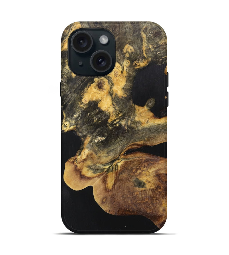 iPhone 15  Live Edge Phone Case - Elaine (Wood Burl, 707095)