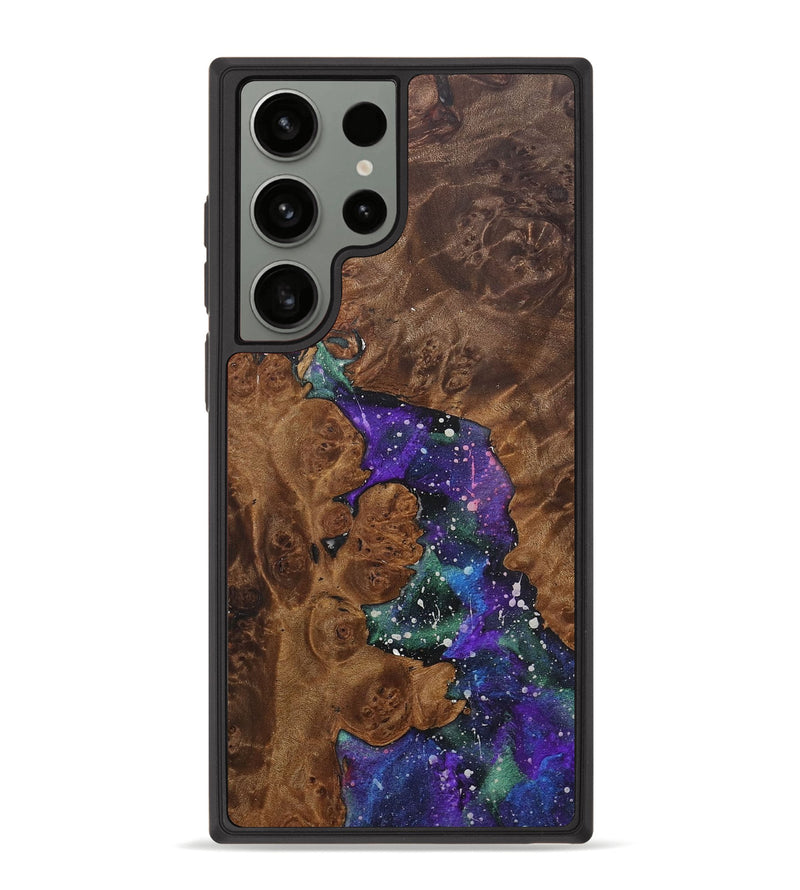 Galaxy S23 Ultra Wood+Resin Phone Case - Terrance (Cosmos, 707136)