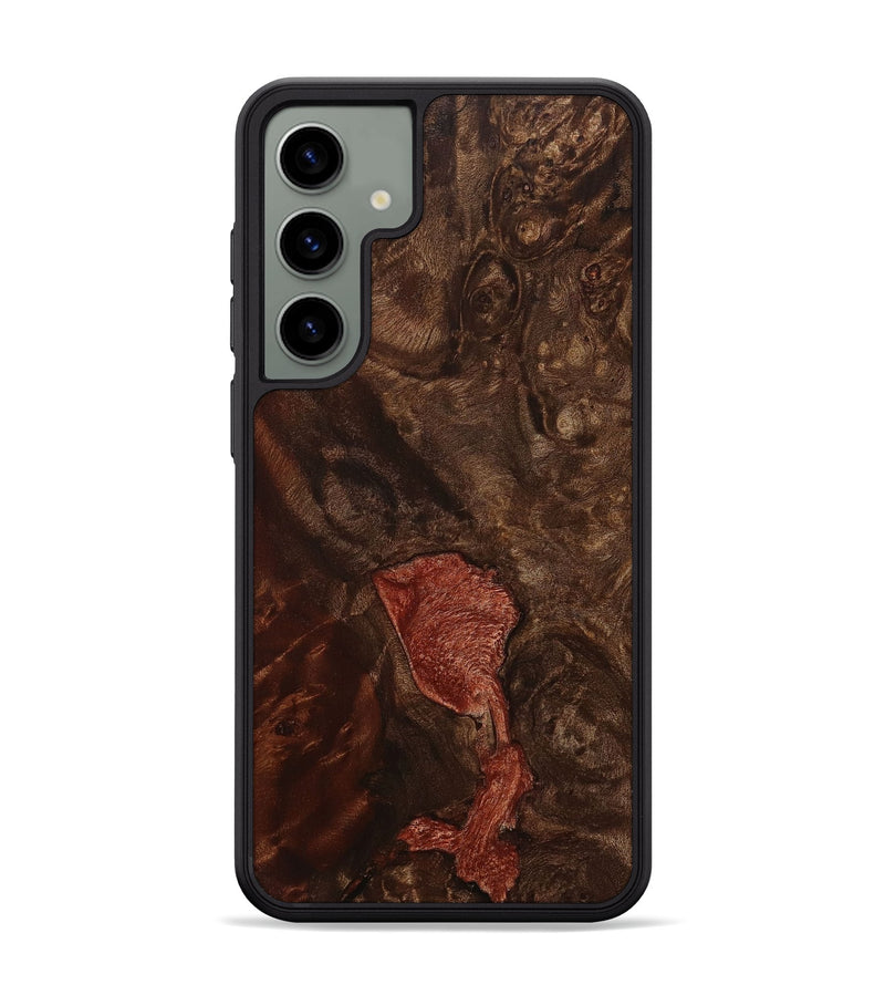 Galaxy S24 Plus Wood+Resin Phone Case - Raven (Wood Burl, 707308)