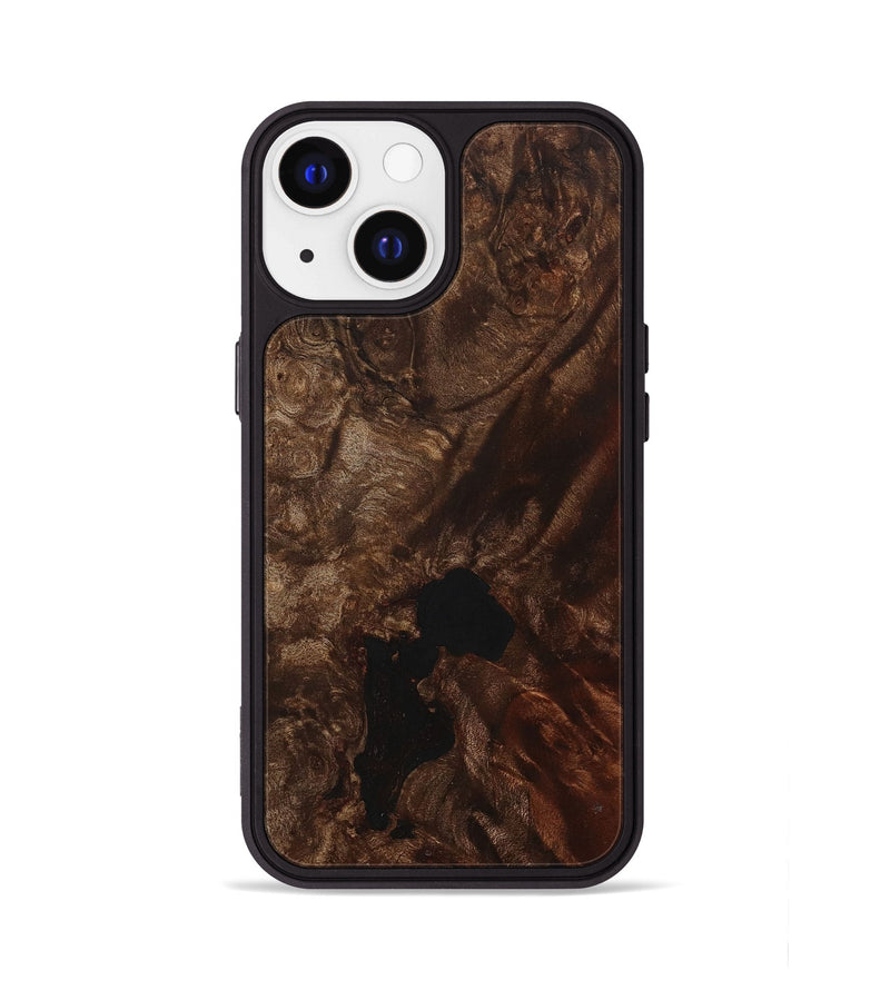 iPhone 13 Wood+Resin Phone Case - Arlene (Wood Burl, 707492)
