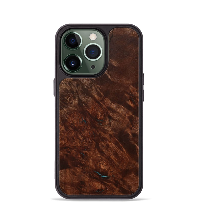 iPhone 13 Pro Wood+Resin Phone Case - Thiago (Wood Burl, 707497)