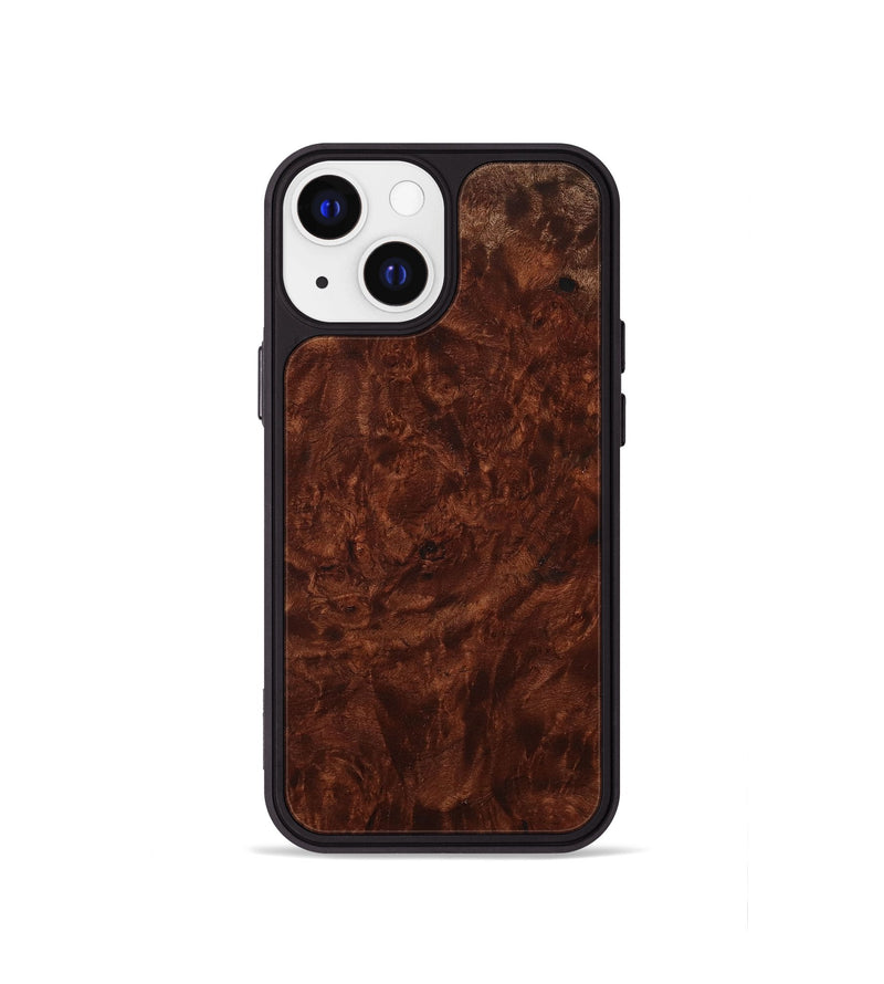 iPhone 13 mini Wood+Resin Phone Case - Kathi (Wood Burl, 707499)