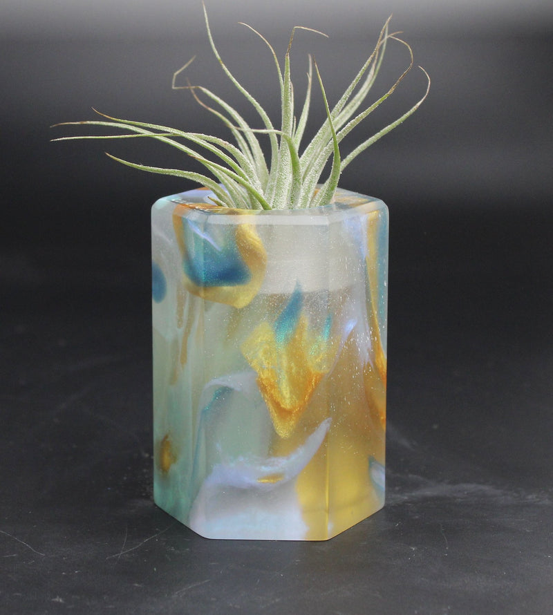 Wood Burl ResinArt Air Plant Holder - Jada (The Lab, 707681)