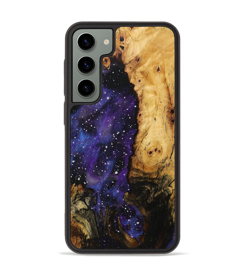 Galaxy S23 Plus Wood+Resin Phone Case - Eliza (Cosmos, 707703)