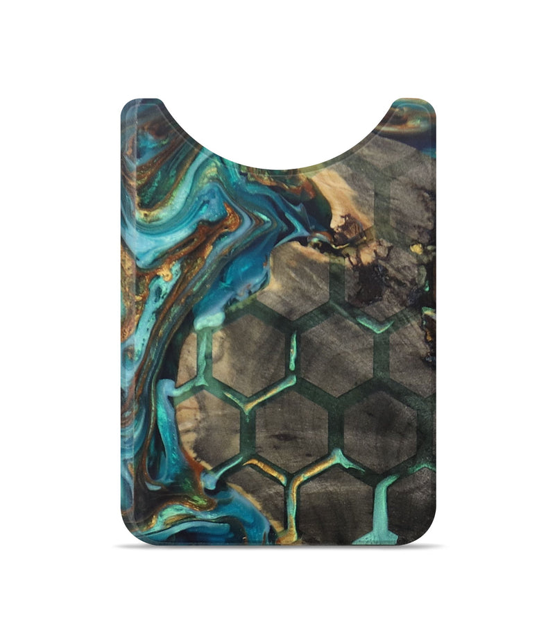 Live Edge Wood+Resin Wallet - Caroline (Pattern, 707810)