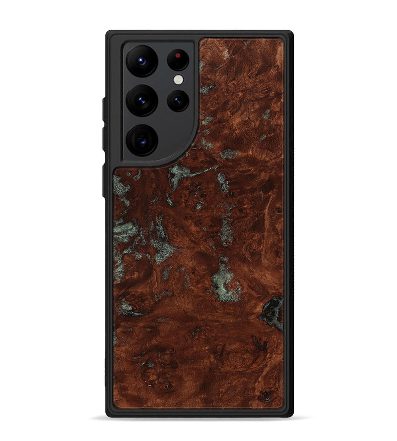 Galaxy S22 Ultra Wood+Resin Phone Case - Lawson (Wood Burl, 707853)