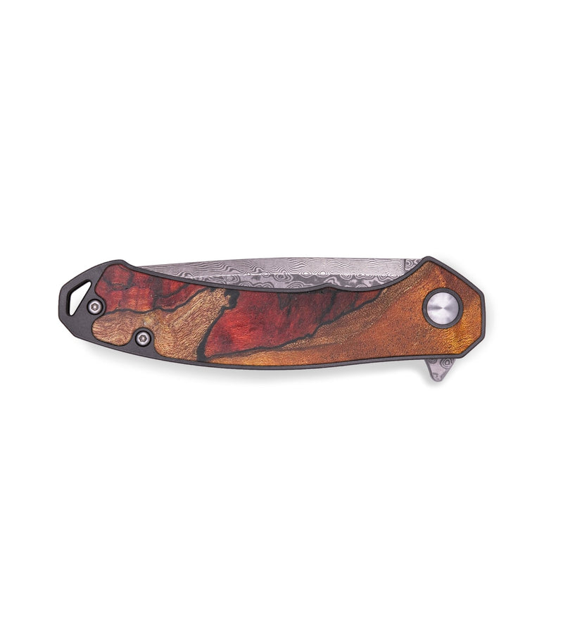 EDC Wood+Resin Pocket Knife - Gabriel (Wood Burl, 708112)