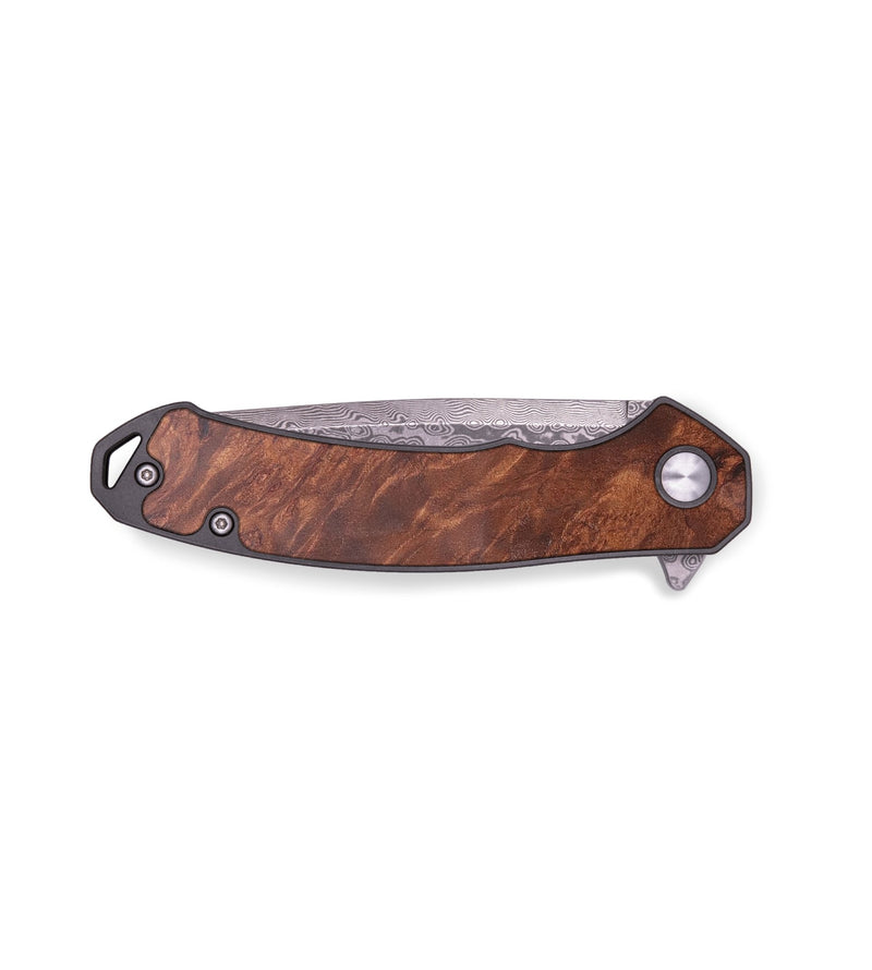 EDC Wood+Resin Pocket Knife - Teresa (Wood Burl, 708113)