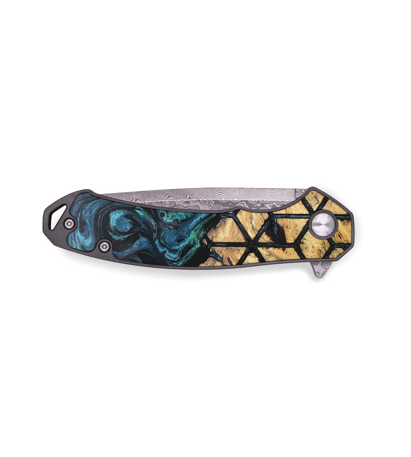 EDC Wood+Resin Pocket Knife - Joy (Pattern, 708117)