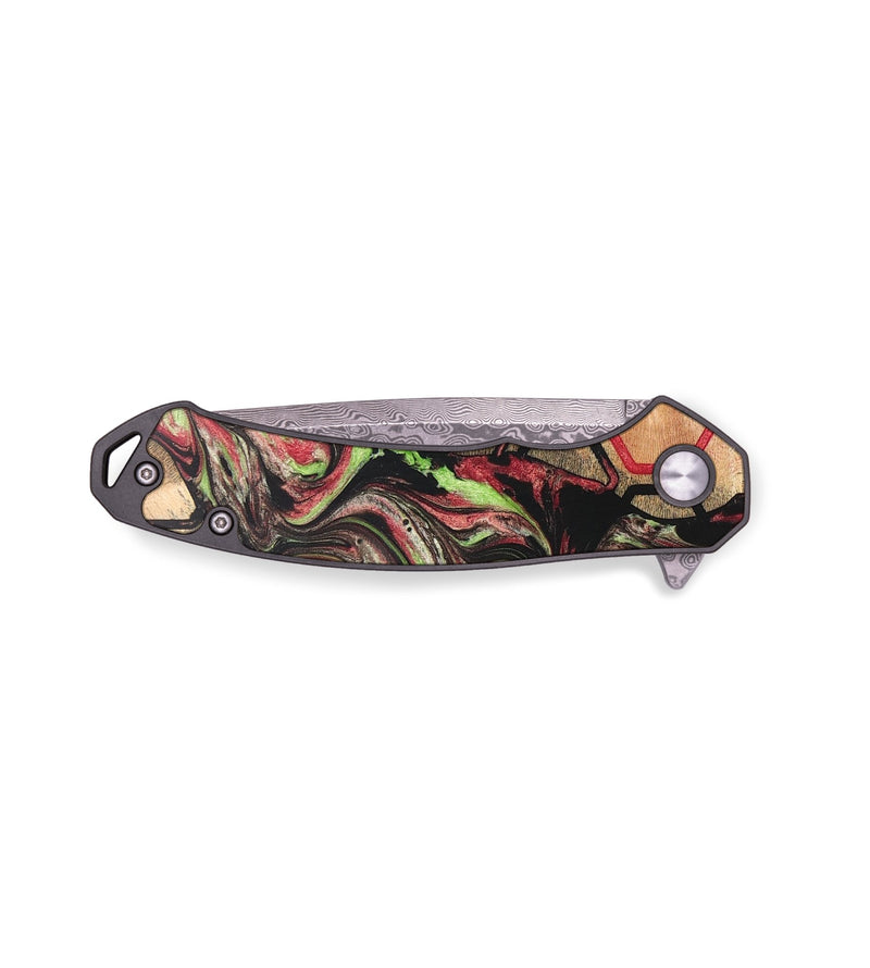 EDC Wood+Resin Pocket Knife - Orville (Pattern, 708118)