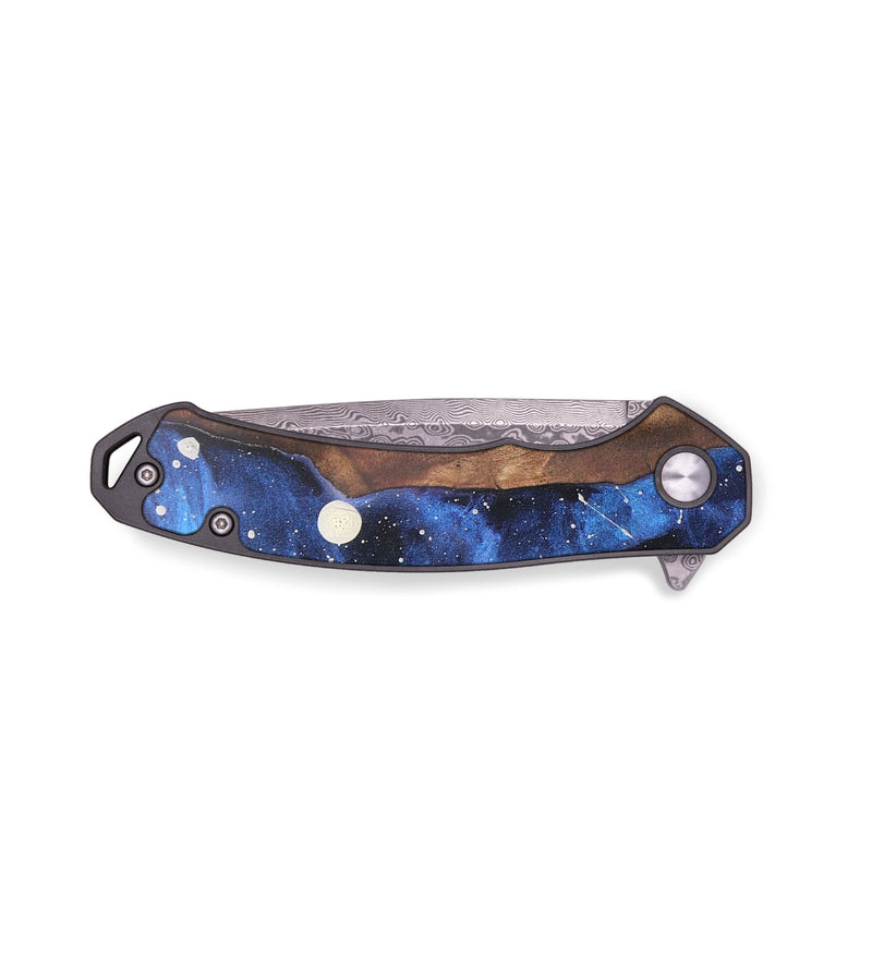 EDC Wood+Resin Pocket Knife - Tammy (Cosmos, 708129)