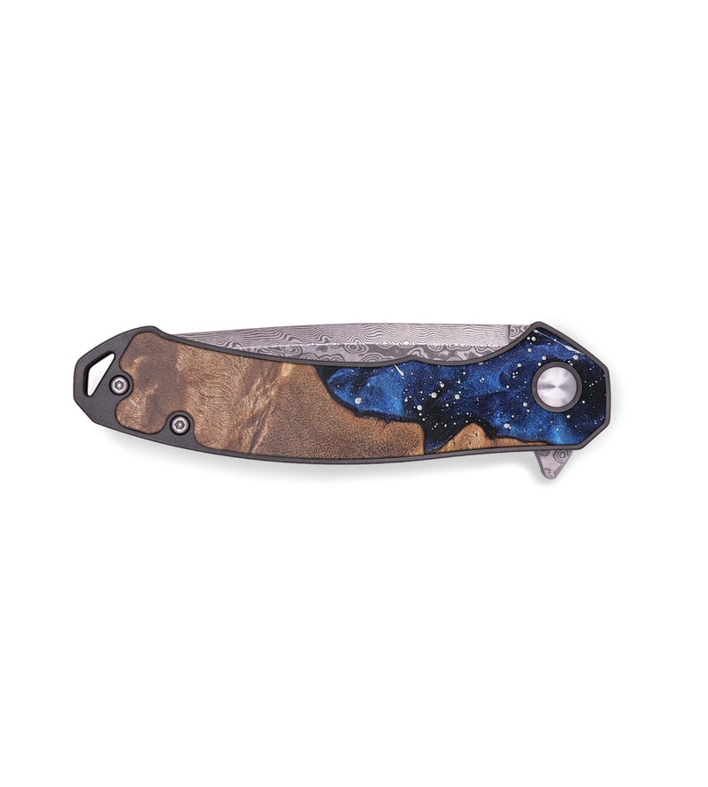 EDC Wood+Resin Pocket Knife - Breanna (Cosmos, 708130)