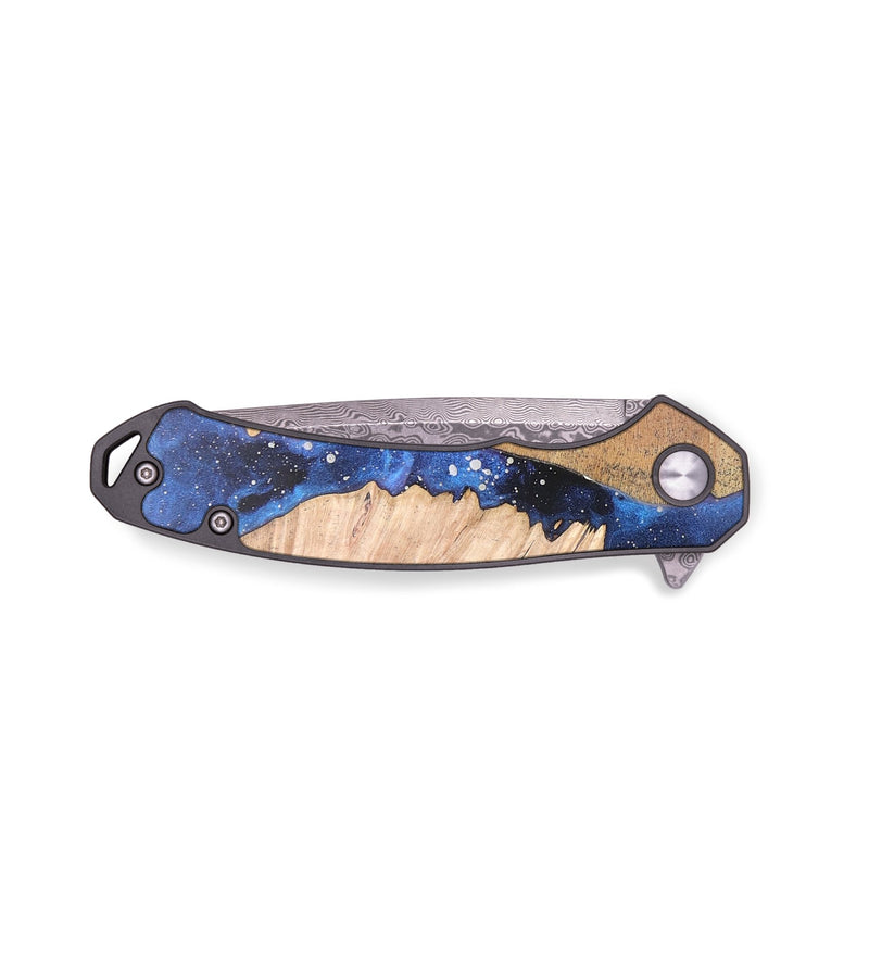 EDC Wood+Resin Pocket Knife - Judah (Cosmos, 708131)