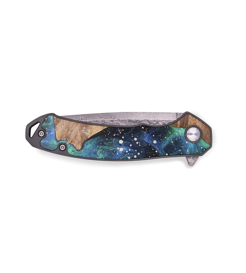 EDC Wood+Resin Pocket Knife - Averie (Cosmos, 708132)