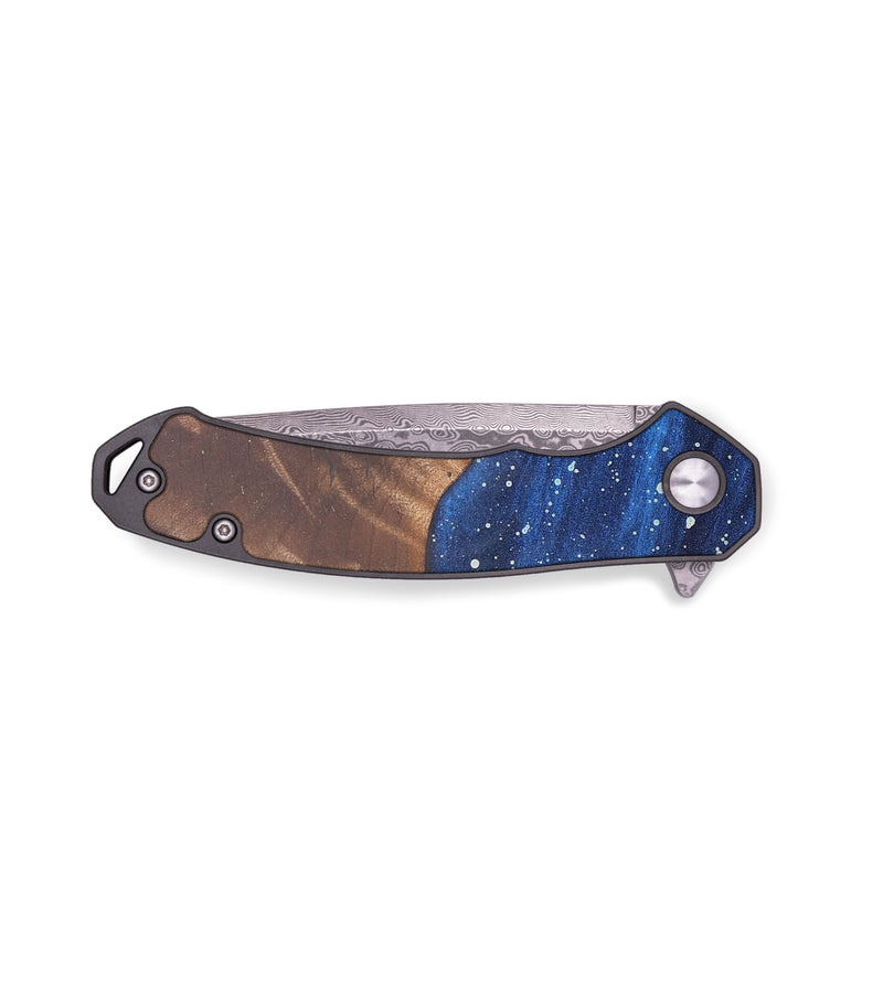EDC Wood+Resin Pocket Knife - Brian (Cosmos, 708133)