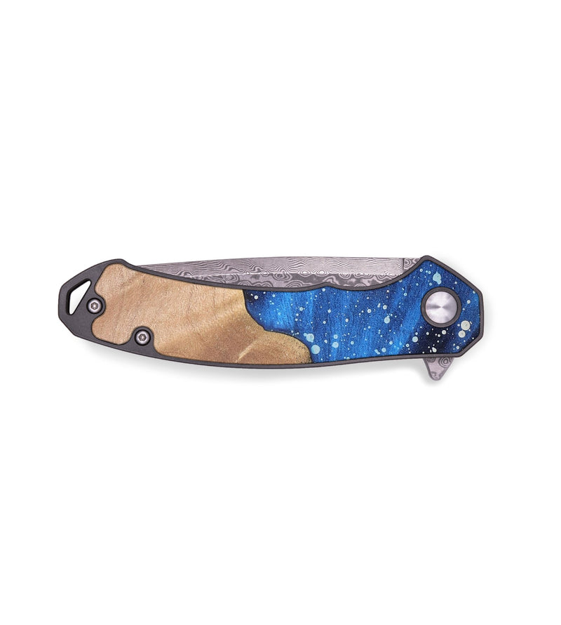 EDC Wood+Resin Pocket Knife - Jaime (Cosmos, 708137)