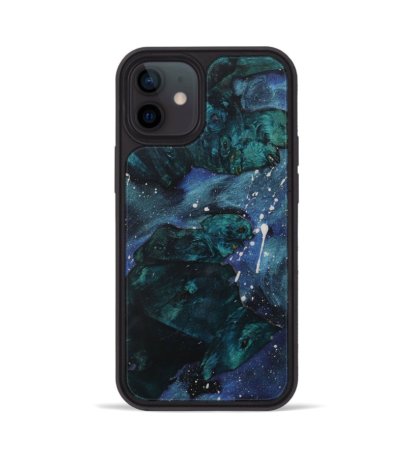 iPhone 12 Wood+Resin Phone Case - Sammy (Cosmos, 708223)