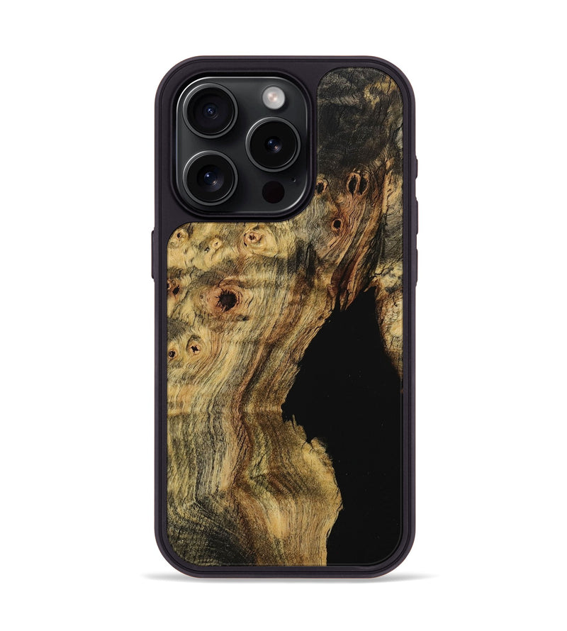 iPhone 15 Pro  Phone Case - Tessa (Wood Burl, 708305)