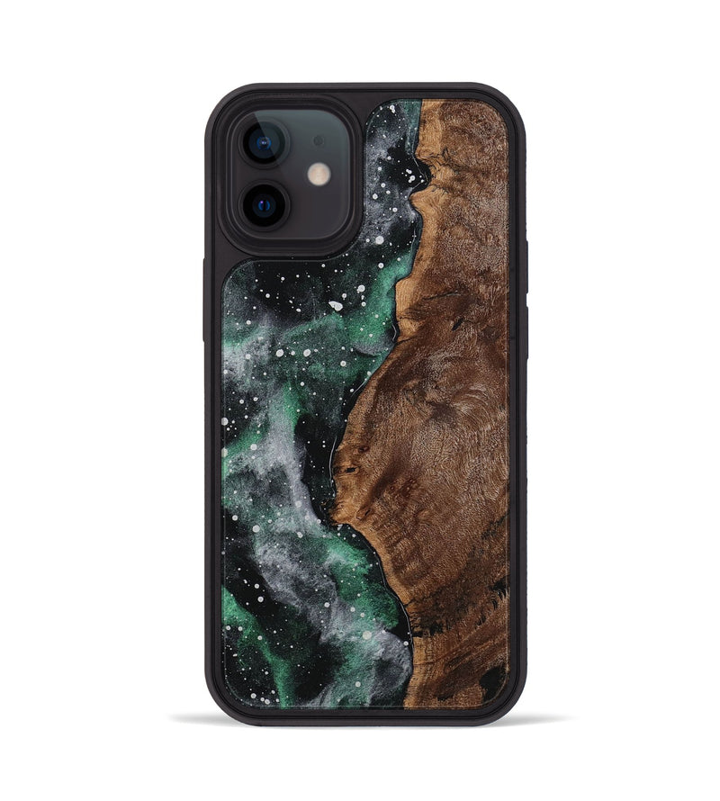 iPhone 12 Wood+Resin Phone Case - Shari (Cosmos, 708338)