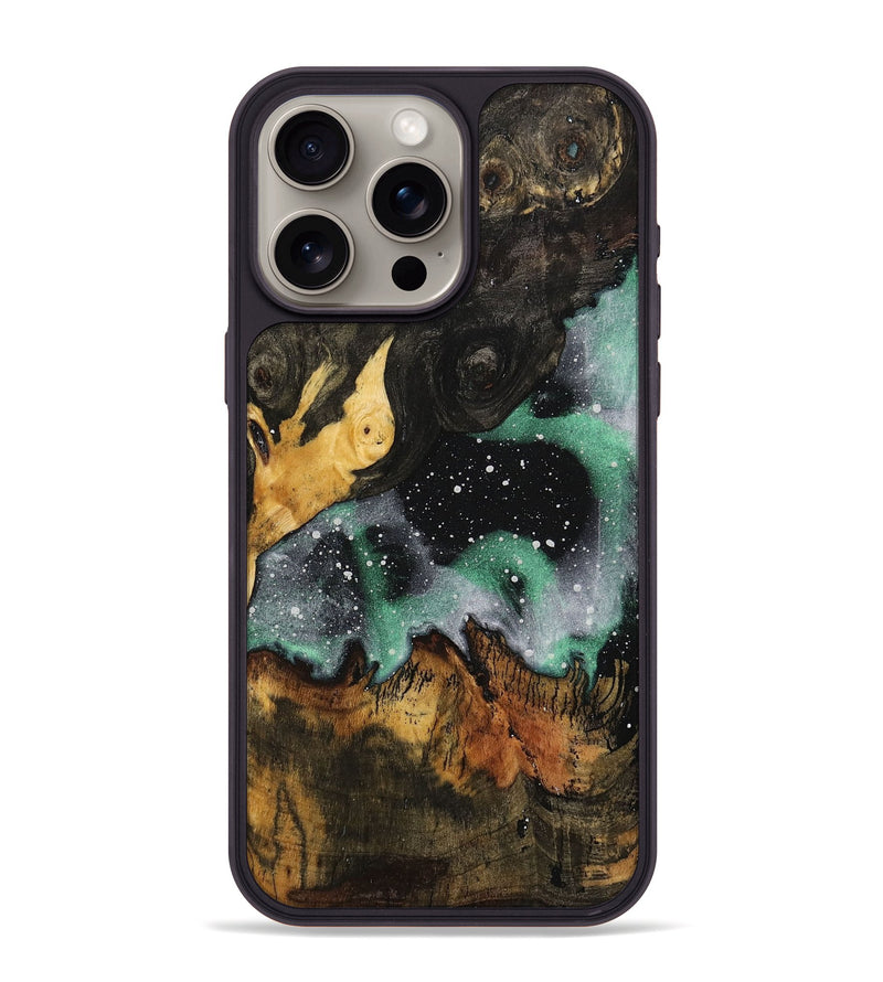 iPhone 15 Pro Max Wood+Resin Phone Case - Elaina (Cosmos, 708342)