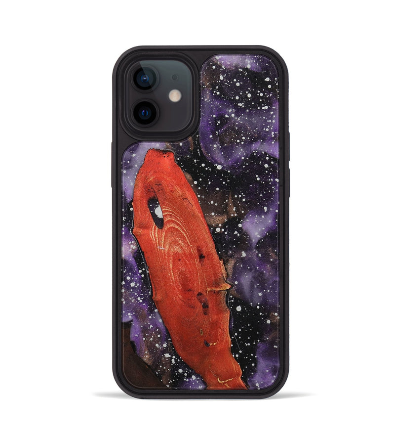 iPhone 12 Wood+Resin Phone Case - Albert (Cosmos, 708343)