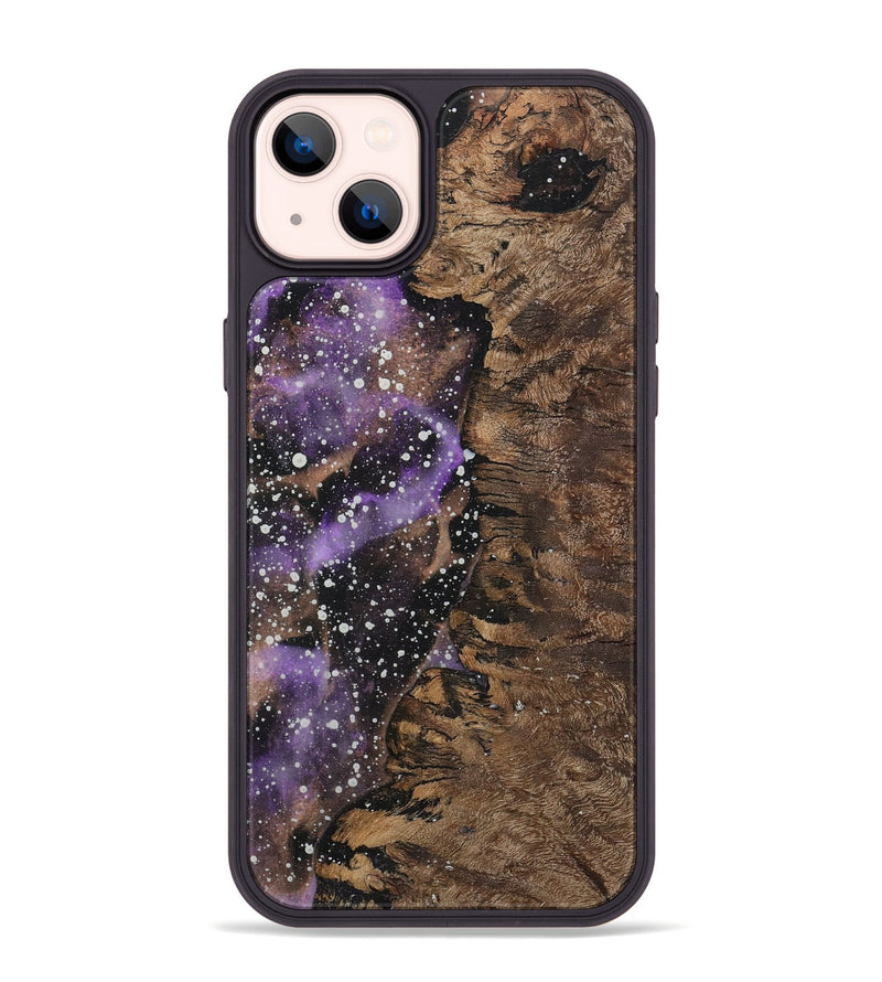 iPhone 14 Plus Wood+Resin Phone Case - Giovanni (Cosmos, 708346)