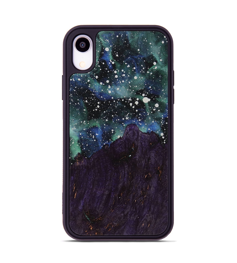 iPhone Xr Wood+Resin Phone Case - Kirk (Cosmos, 708350)