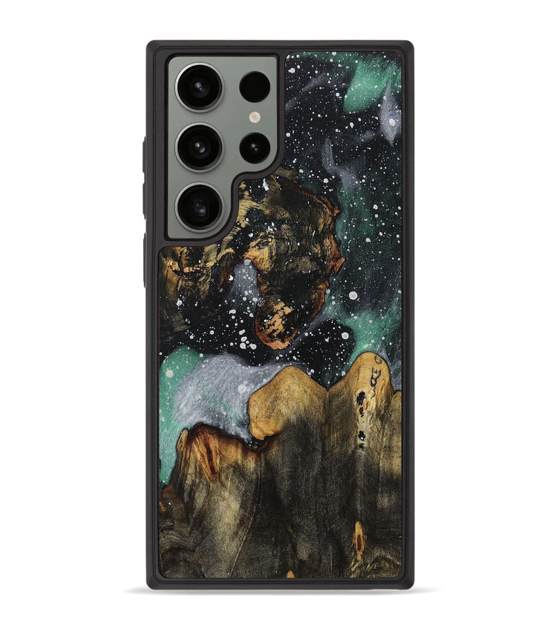 Galaxy S23 Ultra Wood+Resin Phone Case - Cecilia (Cosmos, 708351)