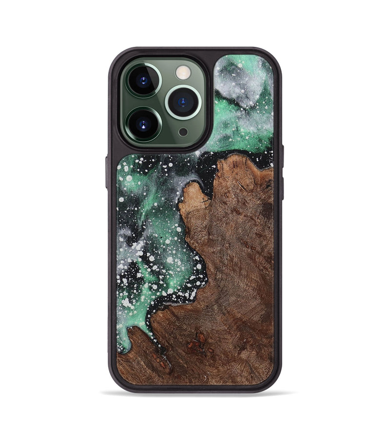 iPhone 13 Pro Wood+Resin Phone Case - Vicky (Cosmos, 708369)
