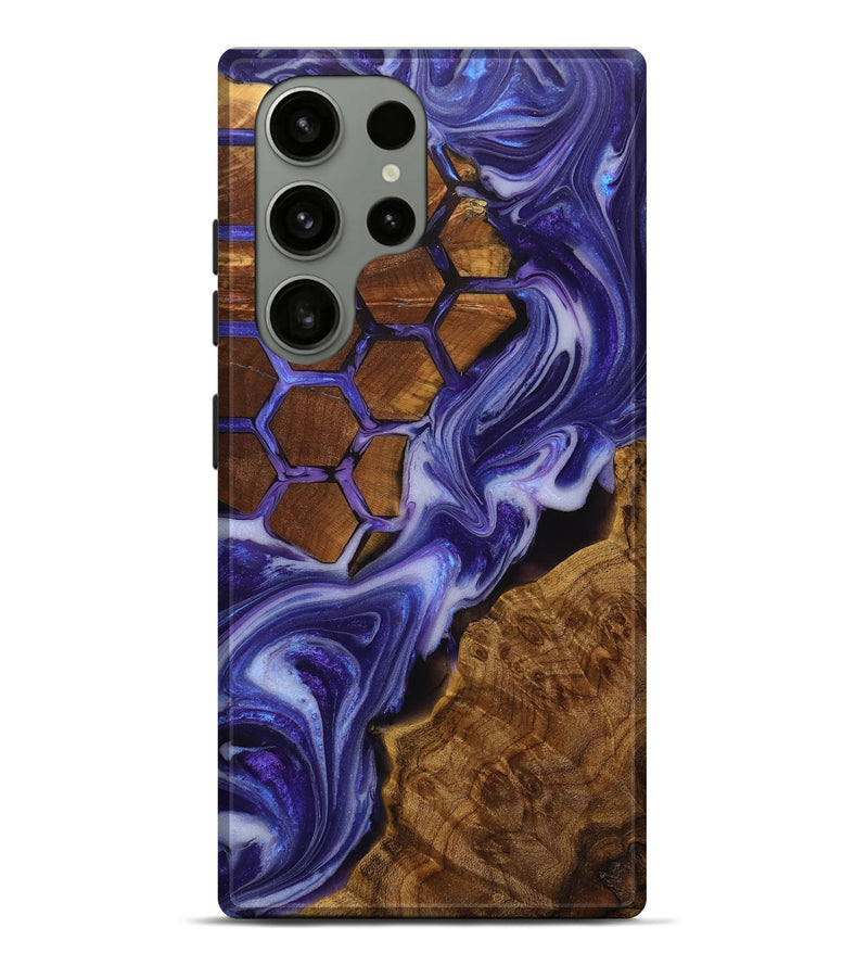Galaxy S23 Ultra Wood+Resin Live Edge Phone Case - Andy (Pattern, 708422)