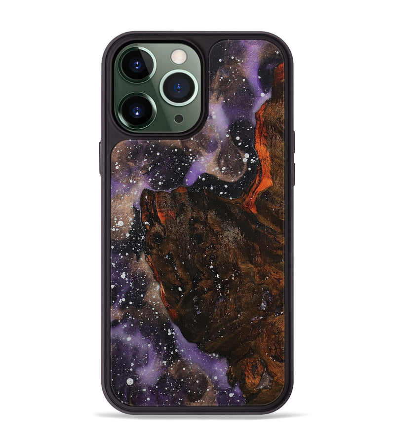 iPhone 13 Pro Max Wood+Resin Phone Case - Jayla (Cosmos, 708531)