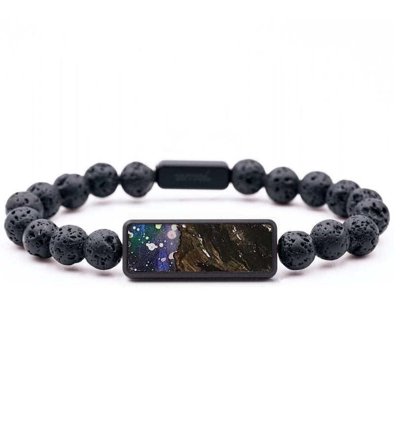 Lava Bead Wood+Resin Bracelet - Arabella (Cosmos, 708560)