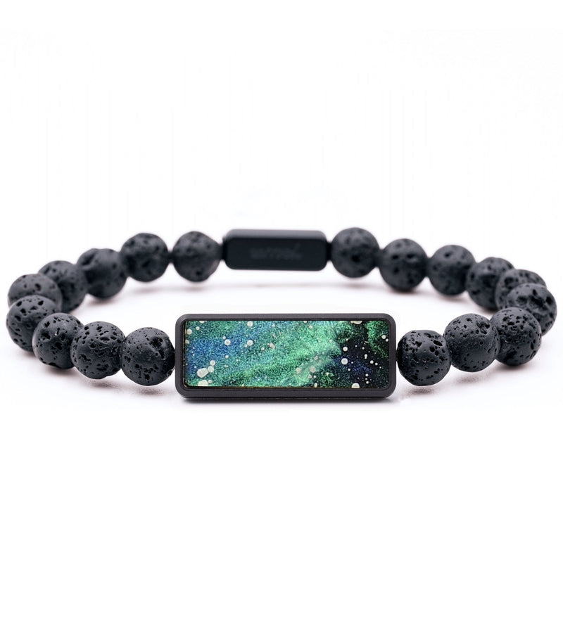 Lava Bead Wood+Resin Bracelet - Haisley (Cosmos, 708598)