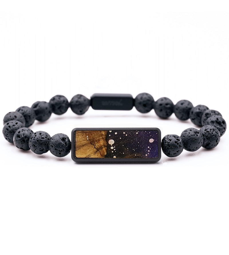 Lava Bead Wood+Resin Bracelet - Marlene (Cosmos, 708601)