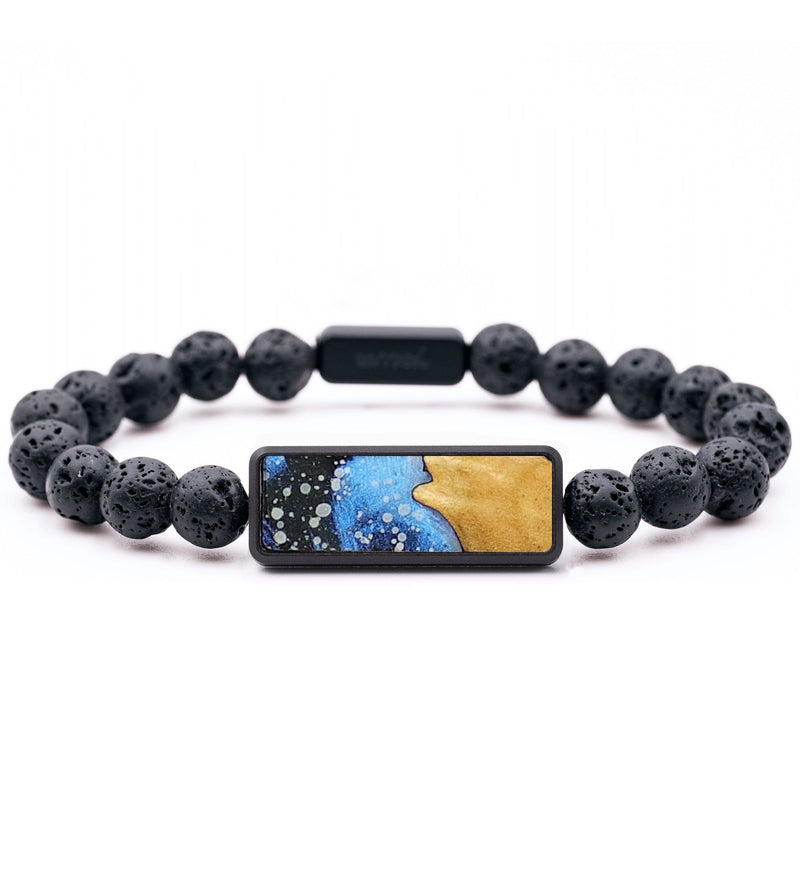 Lava Bead Wood+Resin Bracelet - Devante (Cosmos, 708602)