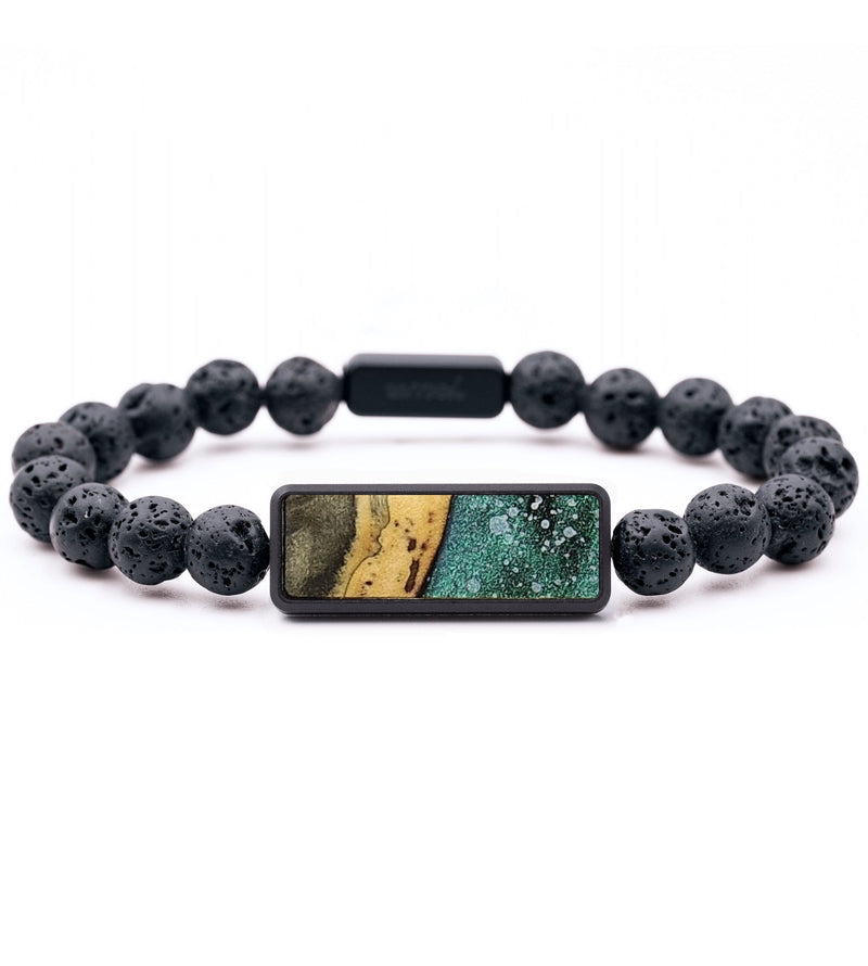 Lava Bead Wood+Resin Bracelet - Chandler (Cosmos, 708605)