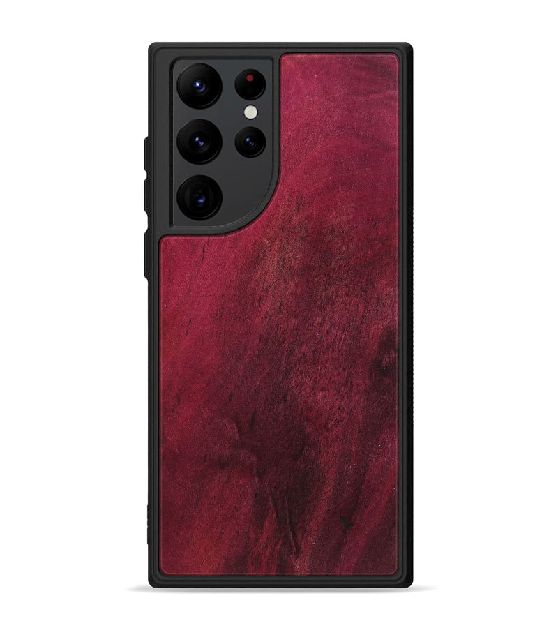 Galaxy S22 Ultra Wood+Resin Phone Case - Patrick (Wood Burl, 708669)